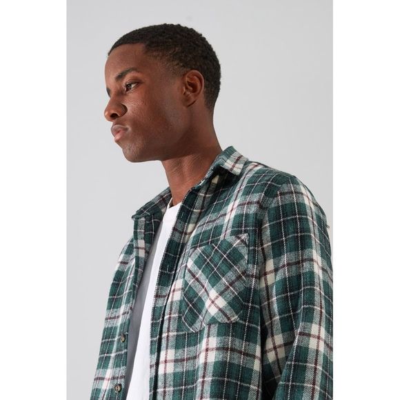 NWT Trendyol Men Slim fit Button placket Woven Shirt - Picture 2 of 8